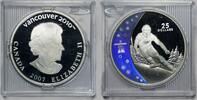 Kanada 25 Dollars 2010 Winter Olympics Vancouver - Downhill skiing -