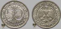 Weimarer Republik 50 Reichspfennig Currency issue -