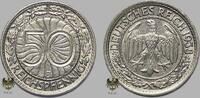 Weimarer Republik 50 Reichspfennig Currency issue -