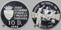 Andorra 10 Diners Football World Cup 1990 in Italy -