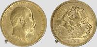 Grossbritannien £½ (Half Sovereign) King Edward VII -