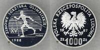 Polen 1000 Zlotych XV Olympic Winter Games in Calgary (PROBA) -