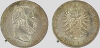 5 Mark 1874-A Kaiserreich Preussen Kaiser Wilhelm I. Stgl. mit wenige kleine Kratzer, Prachtexemplar!