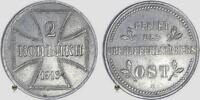 Besetzte Gebiete 1. Weltkrieg 2 Kopeken Commander-in-Chief East - Military Coinage -