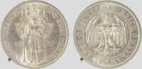 Weimarer Republik 3 RM Meissen Millenium -