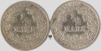 Kaiserreich ½ Mark Currency issue -