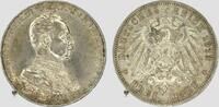3 Mark 1913-A Kaiserreich Preussen Kaiser Wilhelm II. Stgl. mit leichter Tönung, kaum Kontakt-Spuren