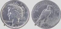 USA 1 Dollar Peace Dollar - "High Relief" -