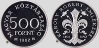 Ungarn 500 Forint 650th anniversary of the death of King Charles I Robert -