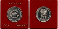 Polen 20 Zlotych 1979 PR&Oacute;BA Health Center PP im orig. Rahmen 29,00 EUR  + 10,00 EUR frais d'envoi