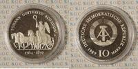 DDR 10 Mark 1989-A 225th Birthday of Schadow PP im Kapsel 379,00 EUR  + 10,00 EUR frais d'envoi