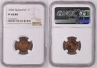 Kaiserreich 1 Pfennig Currency issue - Large Eagle -