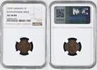 Weimarer Republik 1 Rentenpfennig Zwitterprägung Currency issue -