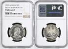 5 DM 1955-F Bundesrepublik Deutschland Friedrich von Schiller PP, schwache Haarlinien, kl. Fleck, NGC PF 63 CAMEO