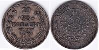 Russland, 25 Kopeken, 1878, Alexander II.,1855-1881, fast vorzüglich, 65,00 EUR  + 7,00 EUR frais d'envoi