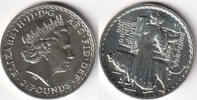 Gro&szlig;britannien, 2 Pounds(Eine Unze Silber), 2001, Elisabeth II.,1952-202... 145,00 EUR  + 10,00 EUR frais d'envoi