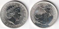 Gro&szlig;britannien, 2 Pounds(Eine Unze Silber), 2004, Elisabeth II.,1952-202... 125,00 EUR  + 10,00 EUR frais d'envoi