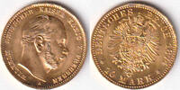 Deutschland, 10 Mark, Kaiserreich, Preussen, Königreich, Wilhelm I.,1861- 1888, -