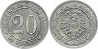 Kleinmünzen 20 Pfennig -