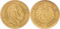 Preußen 5 Mark Gold Wilhelm I. 1861-1888. -