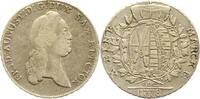 Sachsen-Albertinische Linie Konventionstaler 1778 Friedrich August III. ... 135,00 EUR  + 10,00 EUR frais d'envoi
