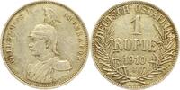 Deutsch Ostafrika Rupie 1910 J sehr schön 75,00 EUR  + 10,00 EUR frais d'envoi