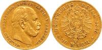 Preußen 10 Mark Gold Wilhelm I. 1861-1888. -