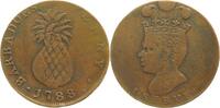 Barbados Penny Britisches Königreich. -
