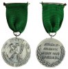 Schützen nach 1945 Medaille am Band -- Bad Dürkheim - Pfälzischer Schützenbund - 100 Jahre, Jubiläumsschiessen, ca. 39 MM -