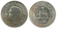 Iran 1 Rial KN Mohammed Riza Pahlewi (1941-1979), SH1351, FAO -