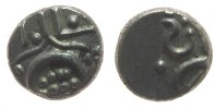 Indien IPS 1 Chuckram Ag Travancore, 1600-1847, ca. 0,35 Gramm -