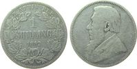 Südafrika 1 Shilling Ag Zuid Afrikaansche Rep. -