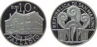 San Marino 10 Euro Ag Palladio, ohne Verpackung -