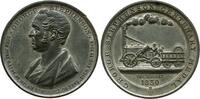 Großbritannien Medaille Zinn Georg Stephenson (1781-1848) - auf seinen 100. Geburtstag, Brustbild nach links / Lokomotive The Rocket 1830, v. T.P. Chapm -