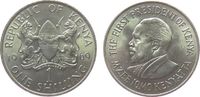 Kenia 1 Shilling KN Wappen -