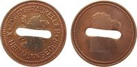 Jetons & Notgeld Biermarke Kupfer Heilmannseder Xaver Löwenbräukeller (München) - Bierkrug, längliche Lochung, ca. 25,5 MM -