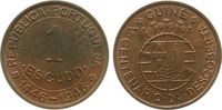 Guinea Bissau 1 Escudo Br portugisisch Guinea, etwas fleckig -