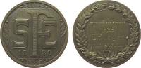 Sport Medaille Bronze Frankfurt - Sportclub, SFC / Clubmeisterschaft 1929 I. Sieger Hochsprung (Gravur), v. J&T Frankfurt, ca. 39,5 MM -