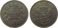 Luxemburg 2 1/2 Centimes Br Adolphe, Barth -