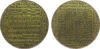 Kalendermedaille Kalendermedaille Bronze vergoldet Davis James - Birmingham, ca. 37,8 MM -