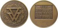 Städte Medaille Bronze Vossloh-Werke - für 40jährige Treue und Mitarbeit, Werdohl, Lüdenscheid, Dillenburg, verliehen an Josef Wurm II, ca. 51 M -