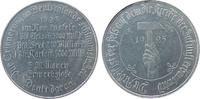 Weimarer Republik Medaille Aluminium Notzeit, zur Erinnerung an Deutschlands schlimmste Zeit, 38 MM, kleine Randfehler -