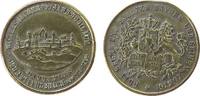 vor 1914 Medaille Bronze Wittelsbach - 700jähriges Jubiläum, Schloßansicht / Wappen, ca. 24,5 MM, entfernte Öse -