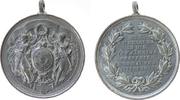 vor 1914 tragbare Medaille Zinn Wittelsbach - 700jähriges Jubiläum, Wappen / Mehrzeiler, v. Weckwerth, ca. 35 MM -