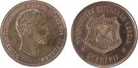 Sport Medaille Bronze Frankfurt - Radfahrverein Germania, Büste von Wilhelm II nach rechts / Wappen, ca. 24,8 MM, etwas fleckig -