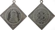 Sport tragbare Klippe Bronze versilbert Jahn Friedrich Ludwig (1778-1852), Brustbild nach rechts - Frisch Fromm Fröhlich Frei / Wer seinen Körper stäh -
