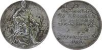 Weimarer Republik Medaille Bronze versilbert Rückwanderhilfe, auf die Rückwanderhilfe vertriebener Auslandsdeutscher, v. Haberl, ca. 40,2 MM, etwas Belag -