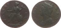 GB Großbritannien ab 1708 1/2 Penny Ku Georg II -