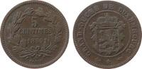 Luxemburg 5 Centimes Br Willem II, A -