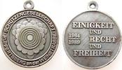 Schützen nach 1945 tragbare Medaille Eisen Ruppertsberg Schützengesellschaft - auf das 25. Gründungsjahr, ca. 35 MM -